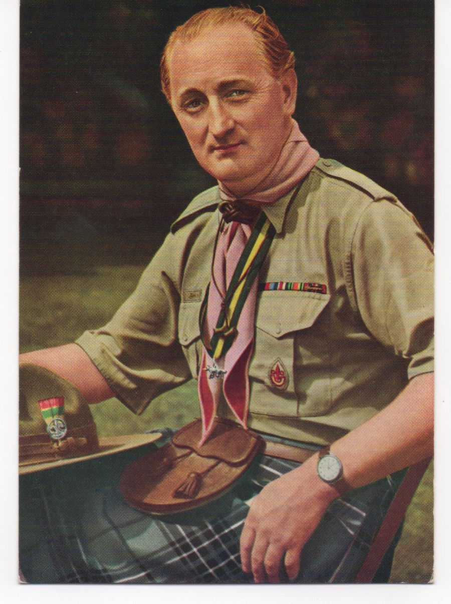 Lord Charles Maclean, Chief Scout Postcard