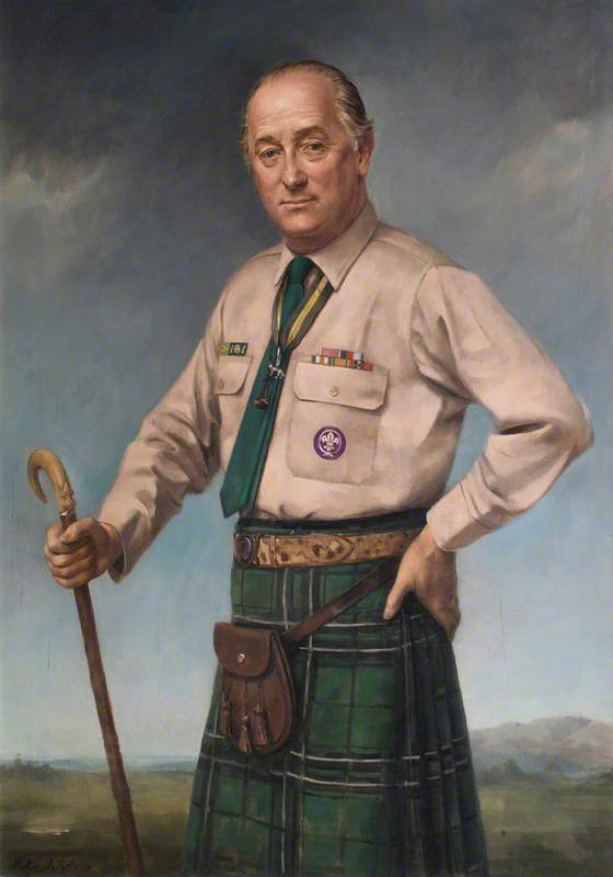 Lord Charles Maclean, Chief Scout of the United Kingdom and Commonwealth of Great Britain 