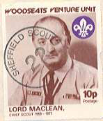 Lord Charles Maclean Postage Stamp