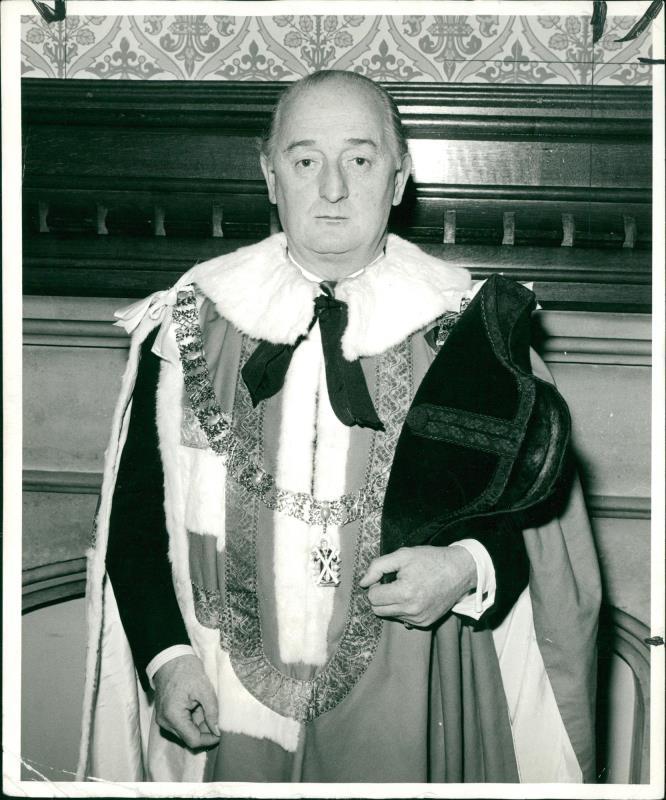 Lord Charles Maclean at the House of Lords, 1981
