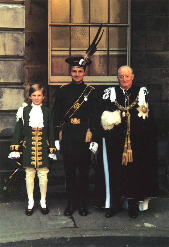 Lord Charles Maclean, Sir Lachlan Maclean, and Malcolm the Younger