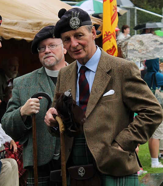 Sir Lachlan Maclean at the Ligonier Highland Games (Pennsylvania, United Stated), 2016